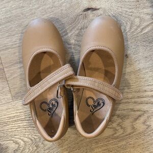 Elle Brown Kids Dress Shoes